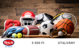 48 HERVIS-utalvány 5000 Ft értékben