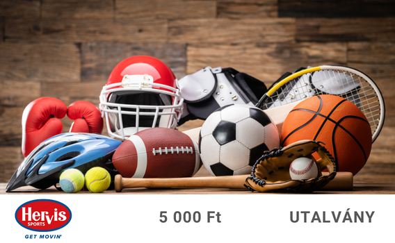 HERVIS-utalvány        5000 Ft értékben