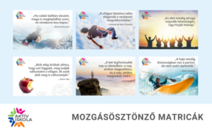 12 Falmatricák motiváló idézetekkel