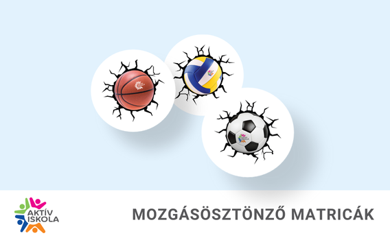 13 Falmatricák labdákkal