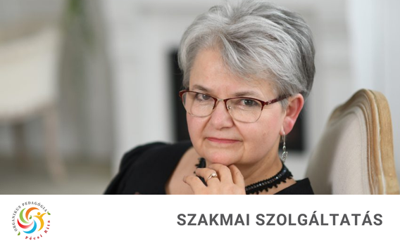Uzsalyné dr. Pécsi Rita neveléskutató helyszíni előadása