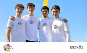 Aktív Iskolás póló – tanulóknak