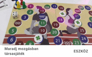Maradj mozgásban társasjáték Maradj mozgásban! – Társasjáték