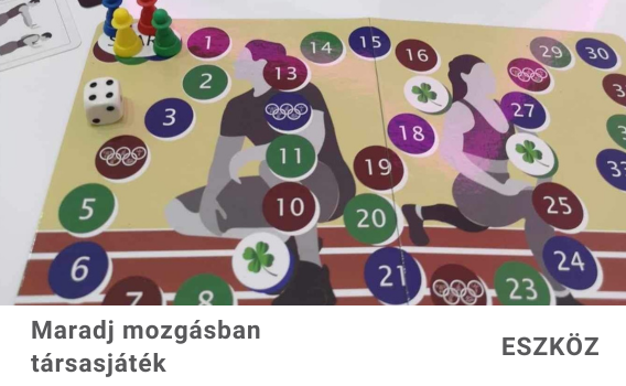 Maradj mozgásban társasjáték Maradj mozgásban! – Társasjáték