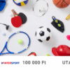 Sportsarok és Intersport – Sportszerutalvány      100 000 Ft értékben