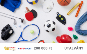 200.000ft Sportsarok és Intersport – Sportszerutalvány 200 000 Ft értékben